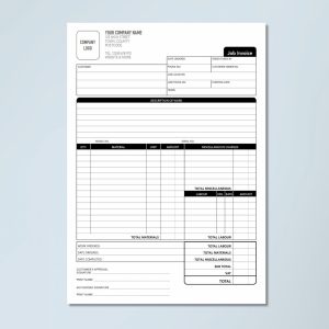 JOB INVOICE