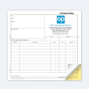 Purchase Order Duplicate G442 NCR Carbonless Pads