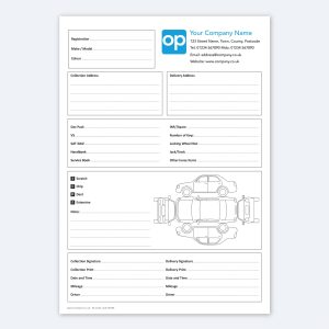 VEH08 COLLECTION AND DELIVERY VEHICLE INSPECTION FORM